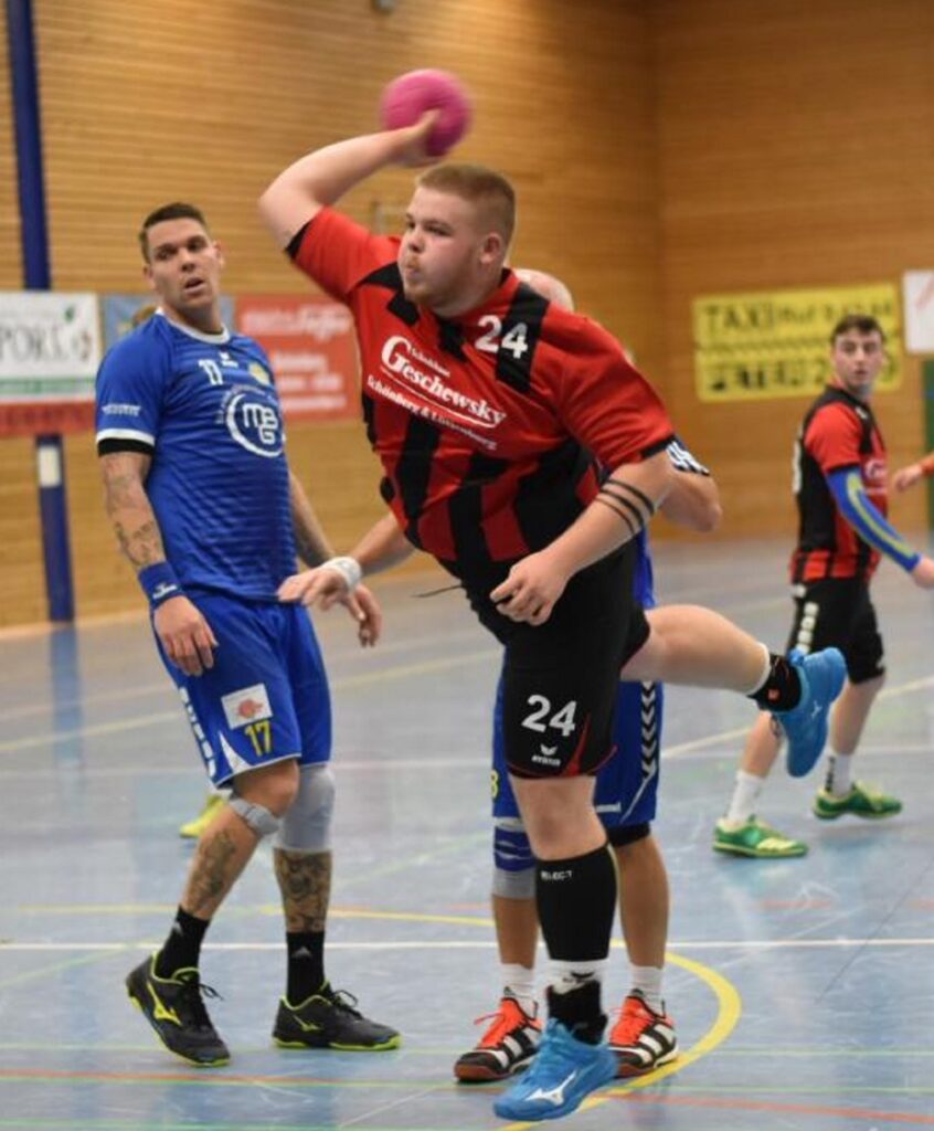 Philip Lange, der Goalgetter der Saison 2024-2025 in der Regionsoberliga der HG Region Förde